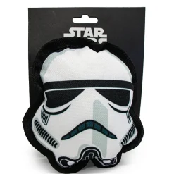 Dog Toy Squeaky Plush - Star Wars Stormtrooper Head