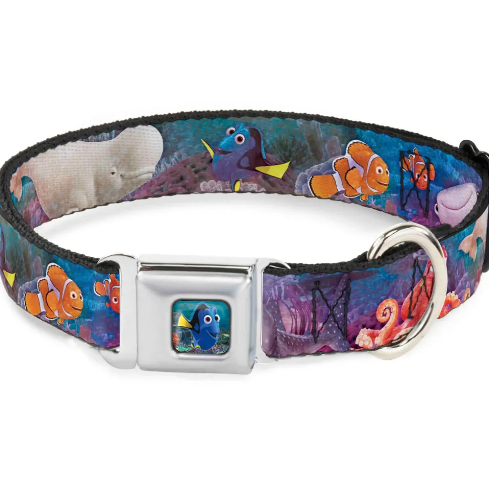 Dory Pose Seatbelt Buckle Collar - Dory & 5-Friends Under the Sea