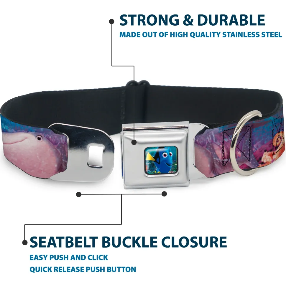 Dory Pose Seatbelt Buckle Collar - Dory & 5-Friends Under the Sea