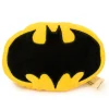 DTPT-BMDV Dog Toy Squeaky Plush - Batman Bat Icon Yellow Black