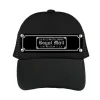 Embellishment Snap Back Hat BLACK - Full Color Strap - CHEVROLET MOTOR COMPANY ROYAL MAIL Badge Black White