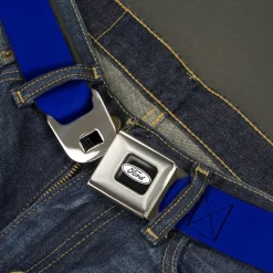 Ford Emblem Seatbelt Belt - Royal Webbing