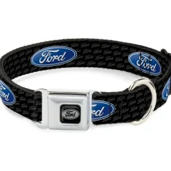 Ford Emblem Seatbelt Buckle Collar - Ford Oval REPEAT w/Text
