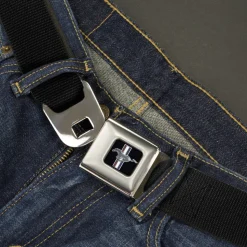 Ford Mustang - Seatbelt Belt - Black Webbing