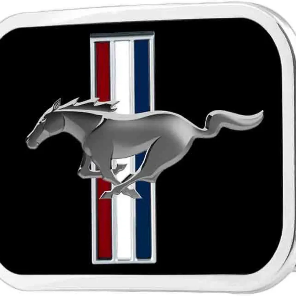 Ford Mustang Framed FCG Black - Chrome Rock Star Buckle