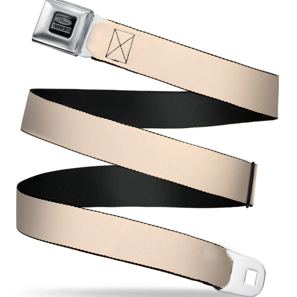 Ford Trucks Seatbelt Belt - Natural Webbing