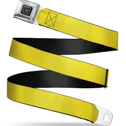 GM Seatbelt Belt - Yellow Webbing