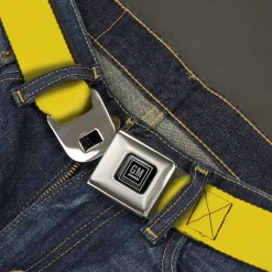 GM Seatbelt Belt - Yellow Webbing