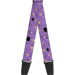 Guitar Strap - Adventure Time Lumpy Space Princess Expressions Stacked Lavender
