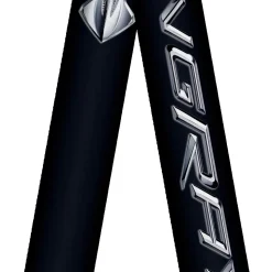 Guitar Strap - C7 STINGRAY Logo Black Silver