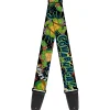 Guitar Strap - Classic Teenage Mutant Ninja Turtles Turtles Pose12 COWABUNGA! Pop Art