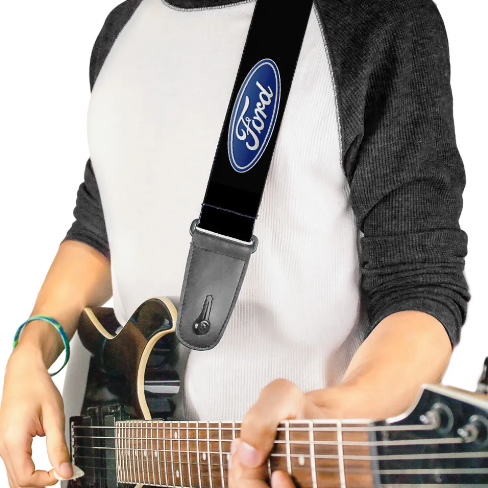 Guitar Strap - Ford Oval Logo REPEAT