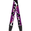 Guitar Strap - Sylvester the Cat Poses Purple