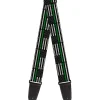 Guitar Strap - Thin Green Line Flag Weathered Black/Gray/Green