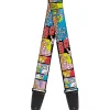 Guitar Strap - TOM & JERRY House of Cards Panels