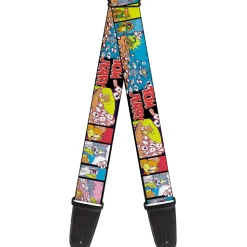 Guitar Strap - TOM & JERRY House of Cards Panels
