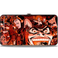 Hinged Wallet - Batman & Villlains Issue #37 Variant Cover Pose Reds Black