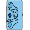 Hinged Wallet - Blue's Clues Blue Face + Paw Print Blues
