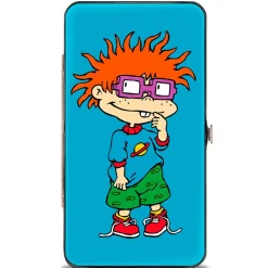 Hinged Wallet - Chuckie Pose + Saturn Blue