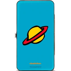Hinged Wallet - Chuckie Pose + Saturn Blue