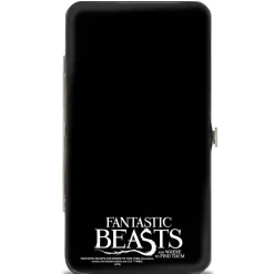 Hinged Wallet - FANTASTIC BEASTS AND WHERE TO FIND THEM MAGICAL EXPOSURE THREAT LEVEL Meter Black White Multi Color