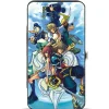 Hinged Wallet - KINGDOM HEARTS II 6-Character Group Pose Clouds Blues