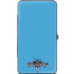 Hinged Wallet - KINGDOM HEARTS II 6-Character Group Pose Clouds Blues