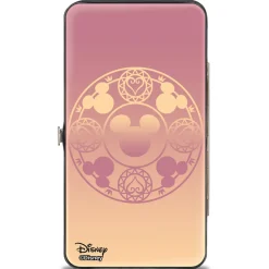 Hinged Wallet - KINGDOM HEARTS II 6-Character Group Pose Castle Pinks