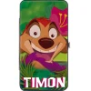 Hinged Wallet - Lion King TIMON Hula Dance Face Leaves Greens