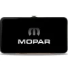 Hinged Wallet - MOPAR Logo Black Silver Gradient