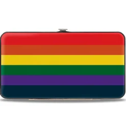 Hinged Wallet - Rainbow