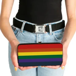 Hinged Wallet - Rainbow