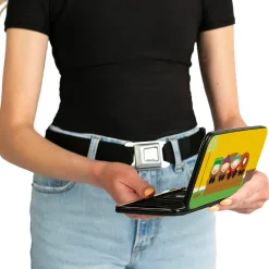 Hinged Wallet - SOUTH PARK Boys 8-Bit Couch Pose Yellow