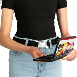 Hinged Wallet - South Park Girls Deep Learning Hopscotch Group Scene