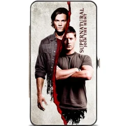 Hinged Wallet - SUPERNATURAL Winchster Brothers Divided
