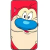 Hinged Wallet - The Ren & Stimpy Show Stimpy Smiling + Ren Winking CLOSE-UP Expressions