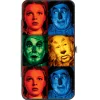 Hinged Wallet - The Wizard of Oz Character Pose Blocks Multi Color