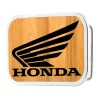 HONDA Motorcycle Framed Reverse GW Black - Matte Rock Star Buckle