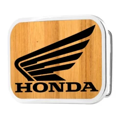HONDA Motorcycle Framed Reverse GW Black - Matte Rock Star Buckle