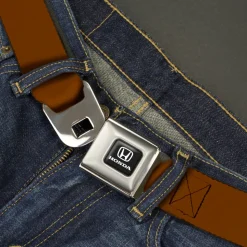 Honda Seatbelt Belt - Brown Webbing
