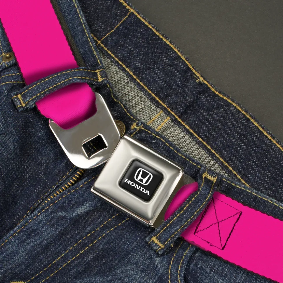 Honda Seatbelt Belt - Fuchsia Webbing