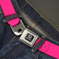 Honda Seatbelt Belt - Neon Pink Webbing