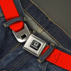 Honda Seatbelt Belt - Red Webbing