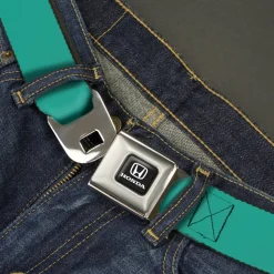 Honda Seatbelt Belt - Teal Webbing