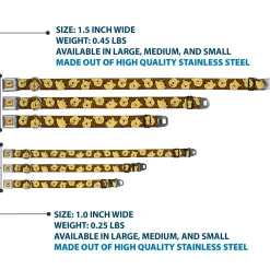 HUNNY Pot Full Color Black/Browns Seatbelt Buckle Collar - Winnie the Pooh Expressions/Honeycomb Black/Browns