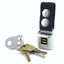 Keychain - Batman Full Color Black Yellow