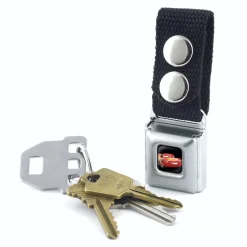 Keychain - Cars 3 Lightning McQueen Pose2 Full Color Black