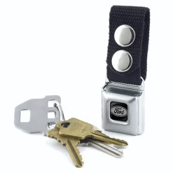 Keychain - Ford Emblem - Black