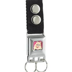 Keychain - Miss Piggy Face Full Color