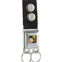 Keychain - Pinocchio CLOSE-UP Full Color Black